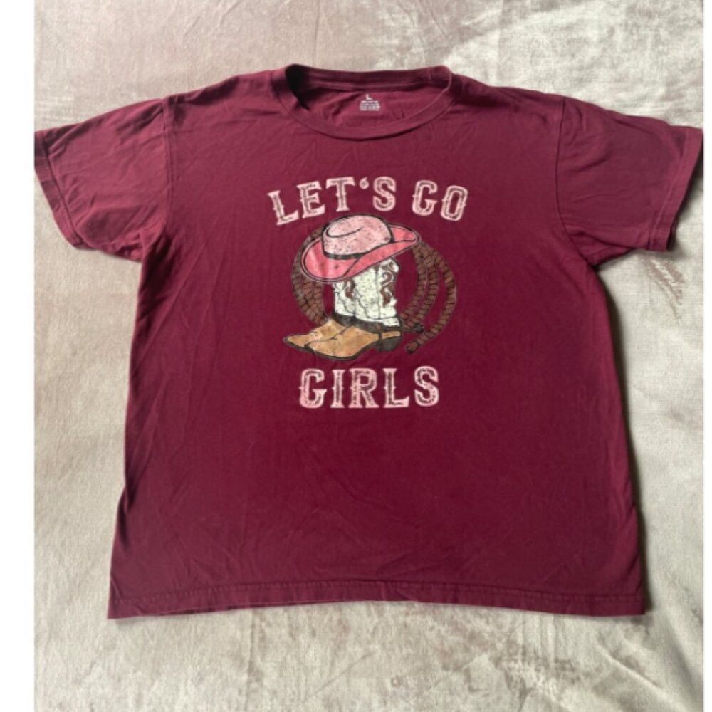 Shania Twain Lets Go Girls T-Shirt - Size Large